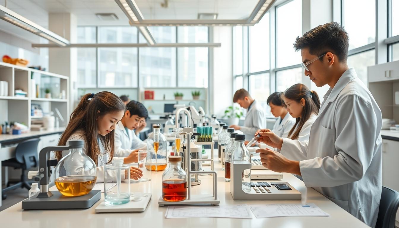 Structured study materials and learning resources on a desk